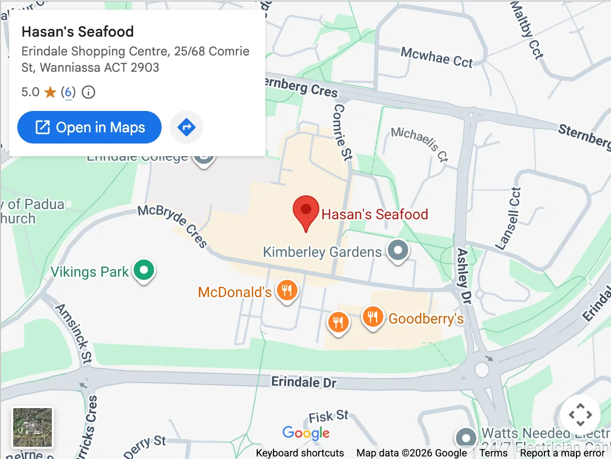 Hasan's Seafood location image